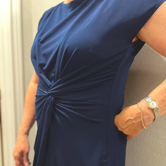 Donna Morgan Dresses & Skirts - Navy blue cocktail dress, size 14. Will consider all offers. Never worn!